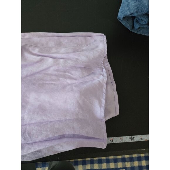 Jodifl Purple Embroidered V-Neck Knee Length Dress Size Medium Neon Easter Date - Picture 8 of 10